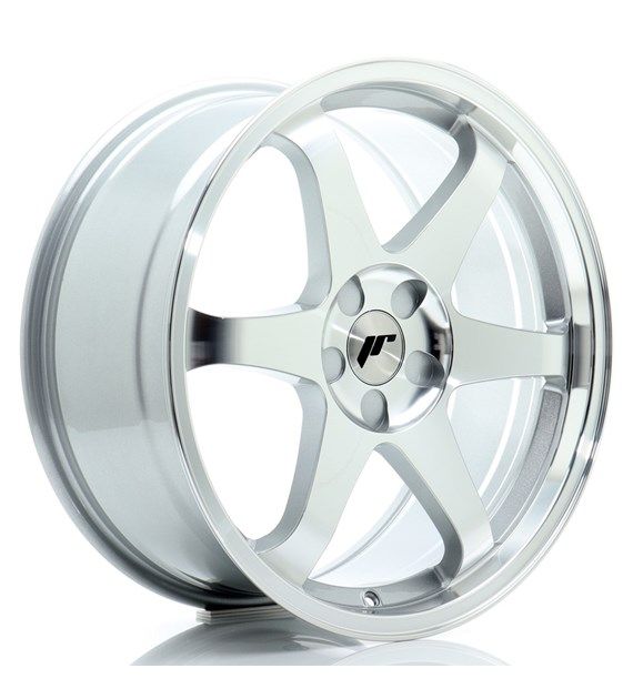 Japan Racing Wheels<br>JR3 Silver Machined (18x8)